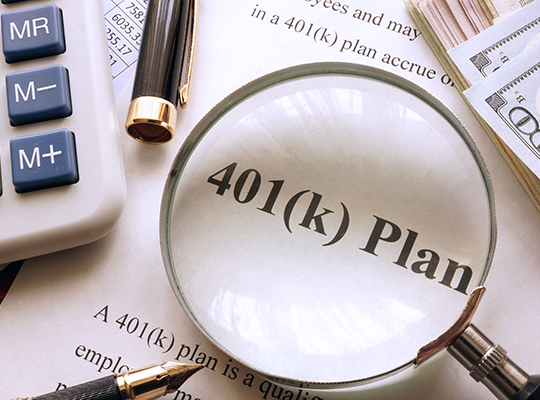 CWB offers a 401k plan